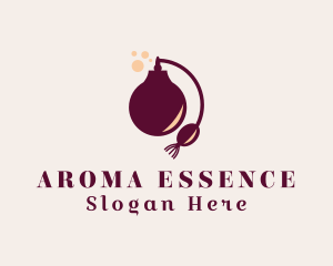 Scent Perfume Bottle logo design