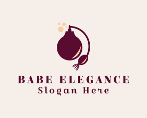 Scent Perfume Bottle logo design