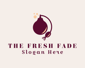 Scent Perfume Bottle logo design