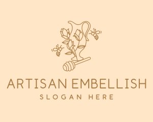 Artisan Pitcher Flower logo design