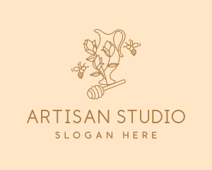 Artisan Pitcher Flower logo design