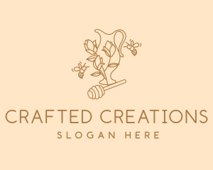 Artisan Pitcher Flower logo design