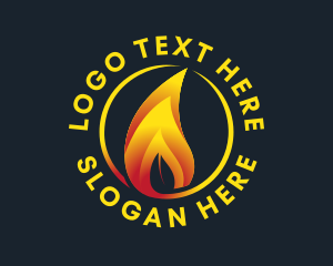 Eco Friendly Flame logo