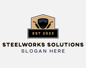 Steelworks Welding Repair logo design