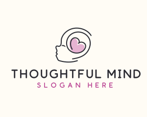 Heart Mental Therapy logo design