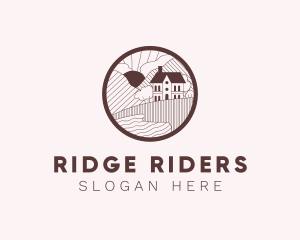 Countryside Residential Mansion logo design