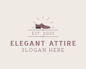 Leather Oxford Shoes logo design