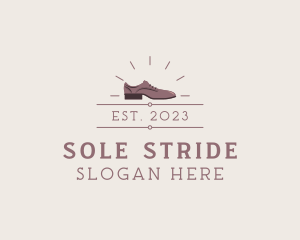 Leather Oxford Shoes logo design