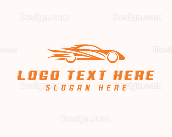 Fast Car Vehicle Logo