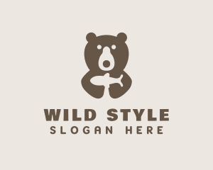 Wild Bear Fishing logo design