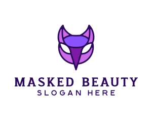 Owl Bird Mask logo