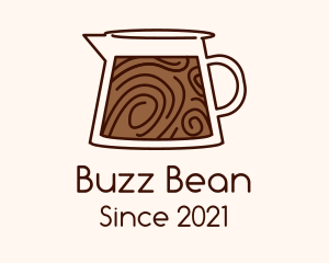 Brown Coffee Carafe logo design