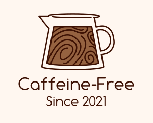 Brown Coffee Carafe logo design