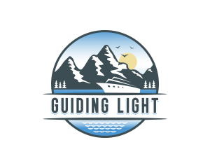 Boat Cruise Vacation logo design