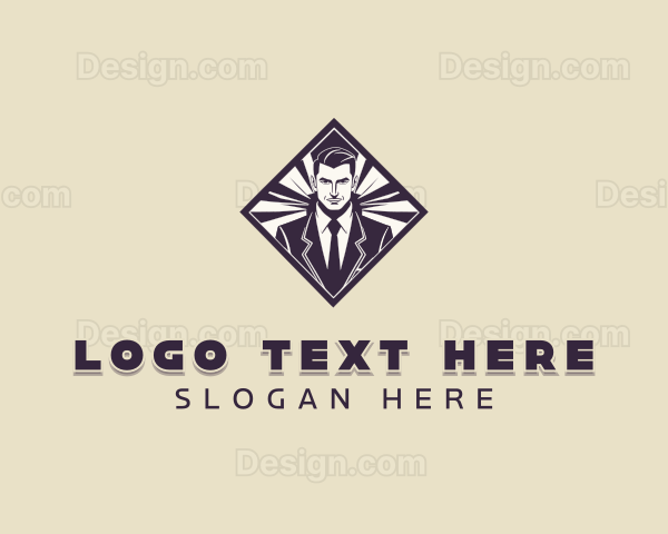 Corporate Professional Businessman Logo