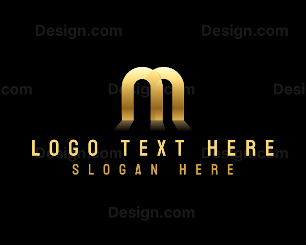 Luxury Company Letter M Logo