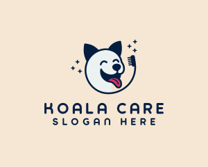 Puppy Dog Pet Care logo design