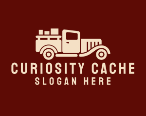 Farm Pickup Truck logo design