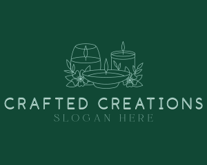 Artisanal Flower Candles logo design