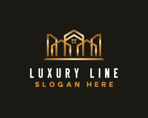 Luxury Roof Realtor logo design