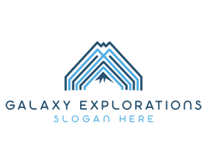 Travel Mountain Climbing logo design