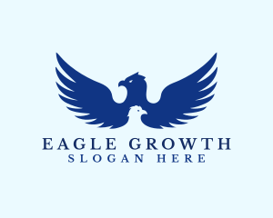 Eagle Bird Wings logo design