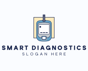 Medical Glucose Meter logo design