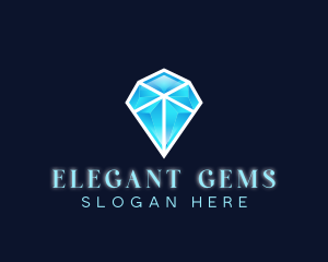 Jewelry Diamond Gem logo design