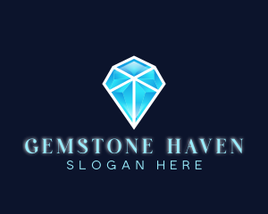 Jewelry Diamond Gem logo design