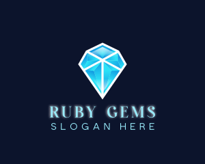 Jewelry Diamond Gem logo design