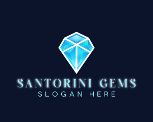 Jewelry Diamond Gem logo design