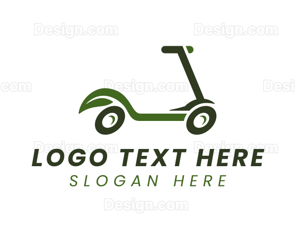 Eco Friendly Scooter Logo