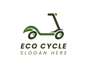 Eco Friendly Scooter logo design