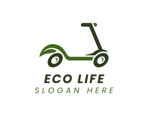 Eco Friendly Scooter logo design