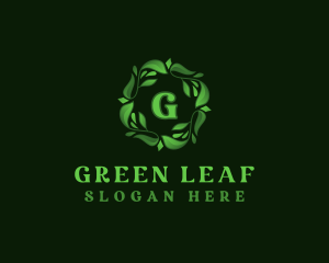 Gardening Leaf Plant logo design