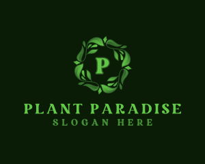 Gardening Leaf Plant logo design