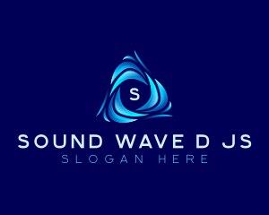 Water Tech Wave logo design