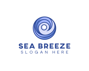 Sea Wave Surfing logo design