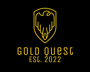 Gold Eagle Security  logo design