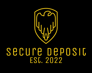 Gold Eagle Security  logo design