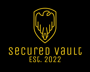 Gold Eagle Security  logo design