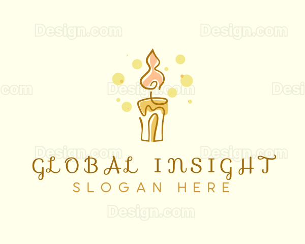Candle Light Ember Logo