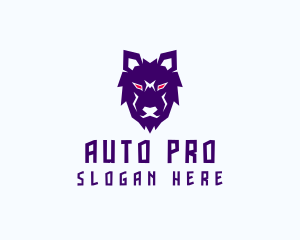 Wolf Dog Head Logo