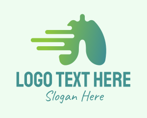 Green Fast Recovery Lung logo