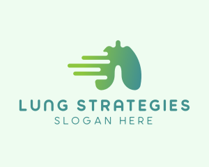 Green Fast Recovery Lung logo