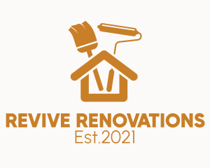 House Renovation Paint  logo