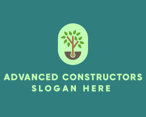 Nature Tree Planting logo design