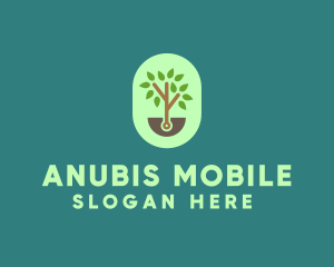 Nature Tree Planting logo design