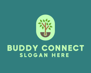 Nature Tree Planting logo design