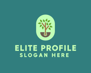 Nature Tree Planting logo design